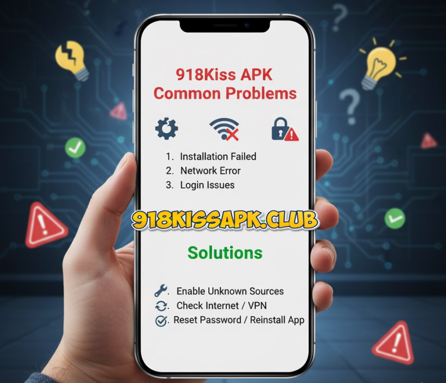 918Kiss APK Common Problems and Solutions 918Kiss APK Common Problems and Solutions